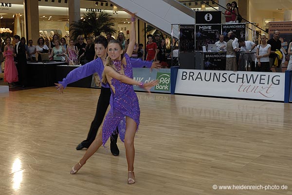 "Braunschweig tanzt" Show BTSC e.V. in den Schlossarkarden